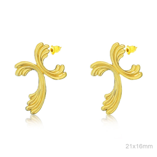 Pendientes Latón Chapado