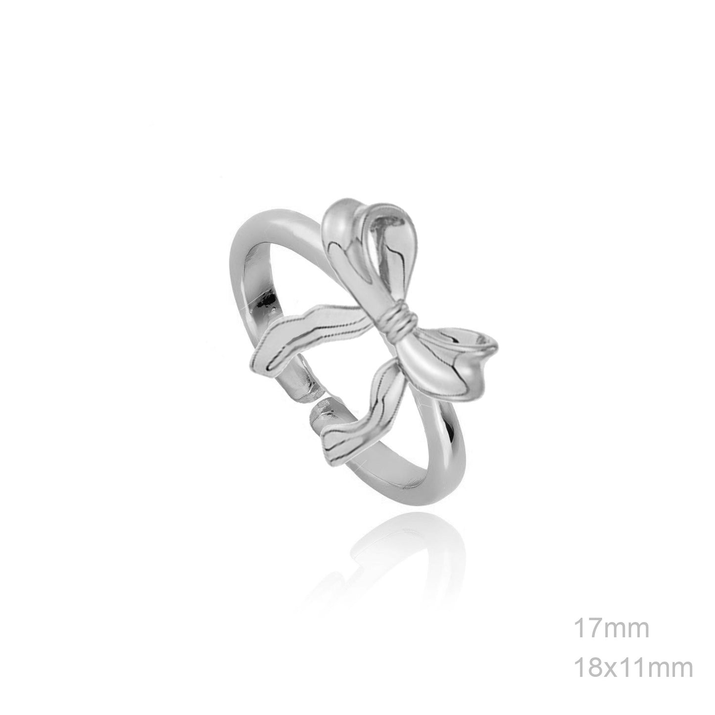 Anillo Latón Chapado LAZO Ajustable