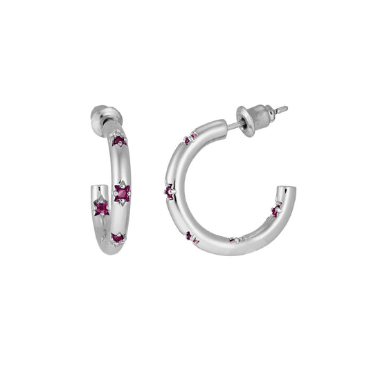 Pendientes Latón Rodiado