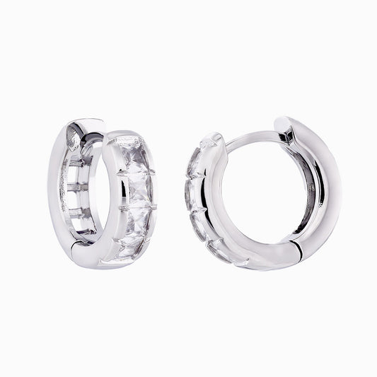 Pendientes Latón Rodiado