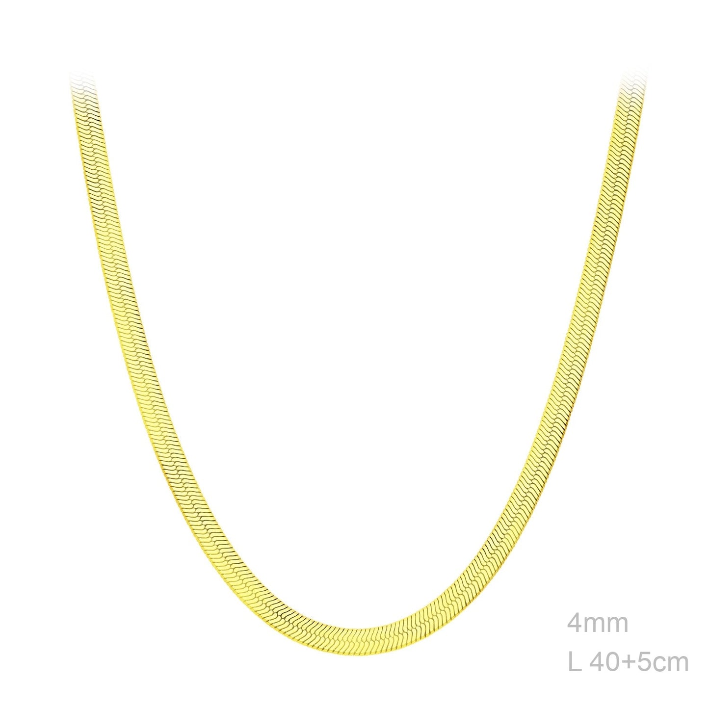 Collar Latón Chapado en Oro