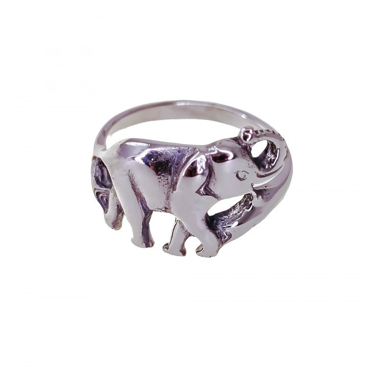 Anillo Elefantes en Plata de Ley