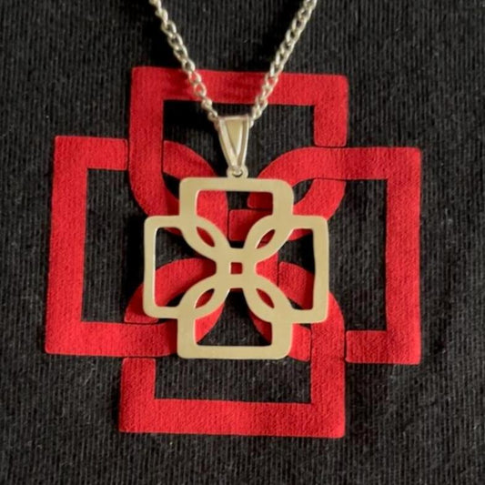 Colgante AMERI en Plata de Ley