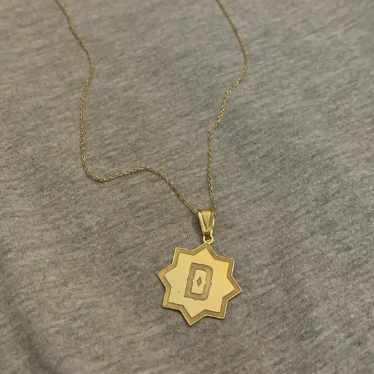 Colgante Dellafuente en Plata de Ley Chapado en Oro