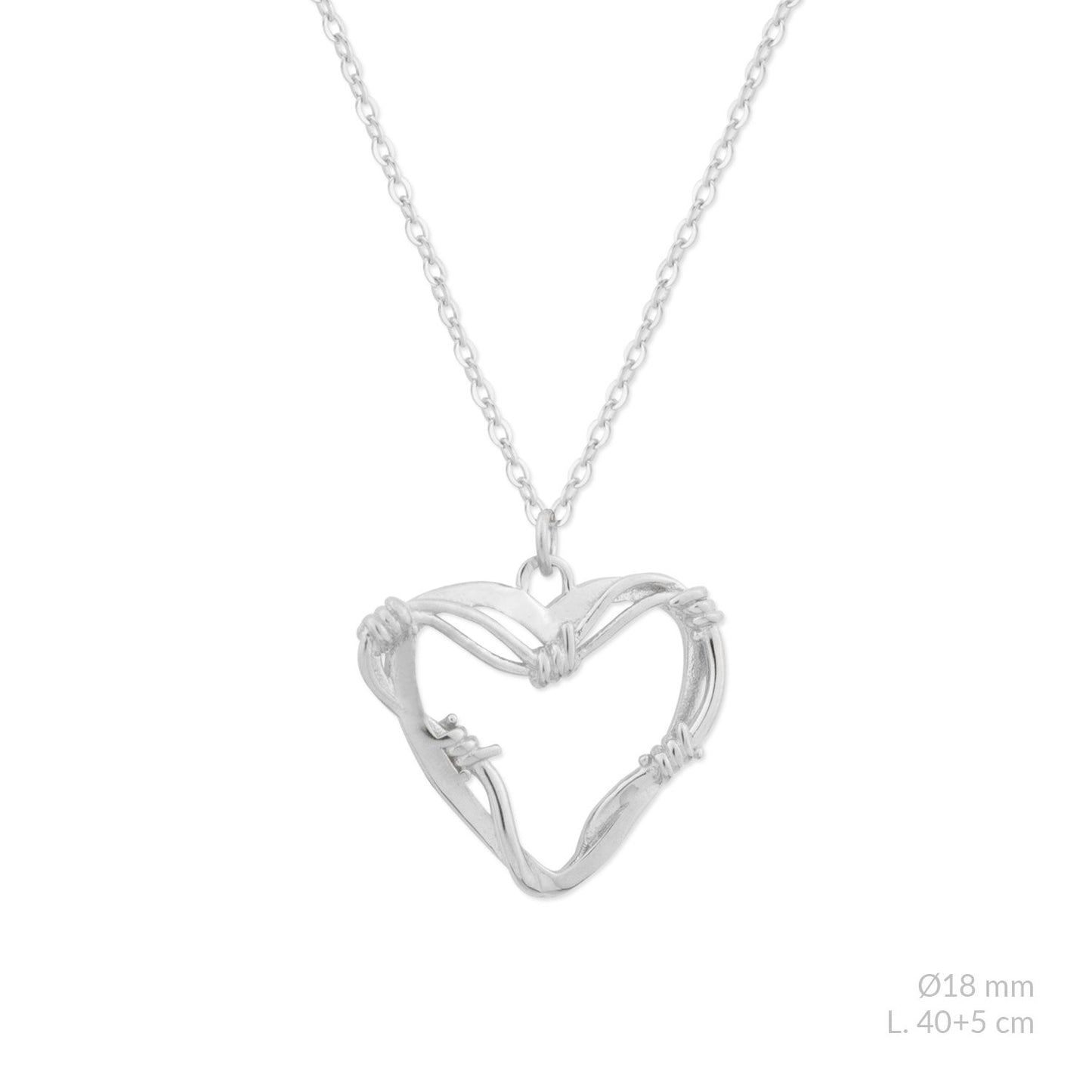 Gargantilla Corazón Espinado Bichota