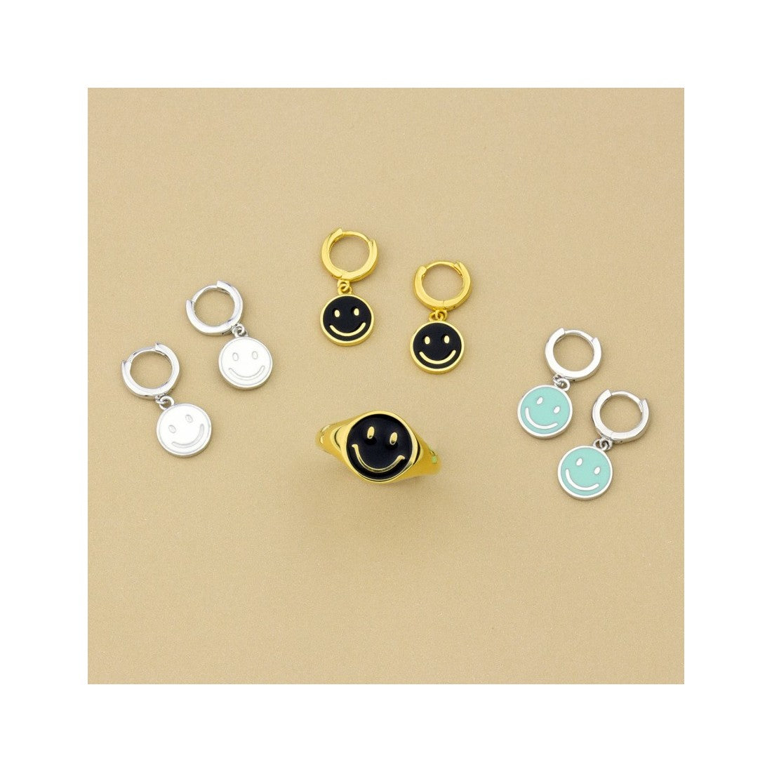 Pendientes Aro Smile