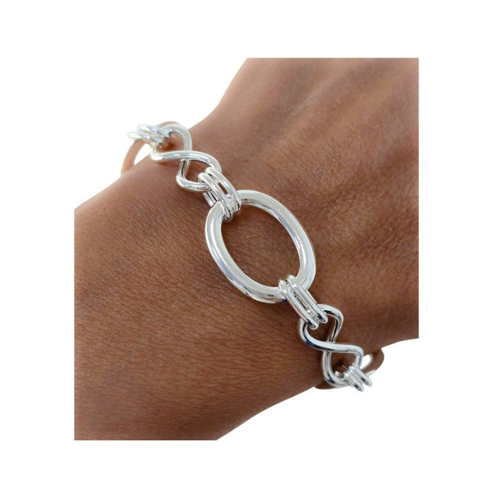 Pulsera Asas Huecas Infinitos