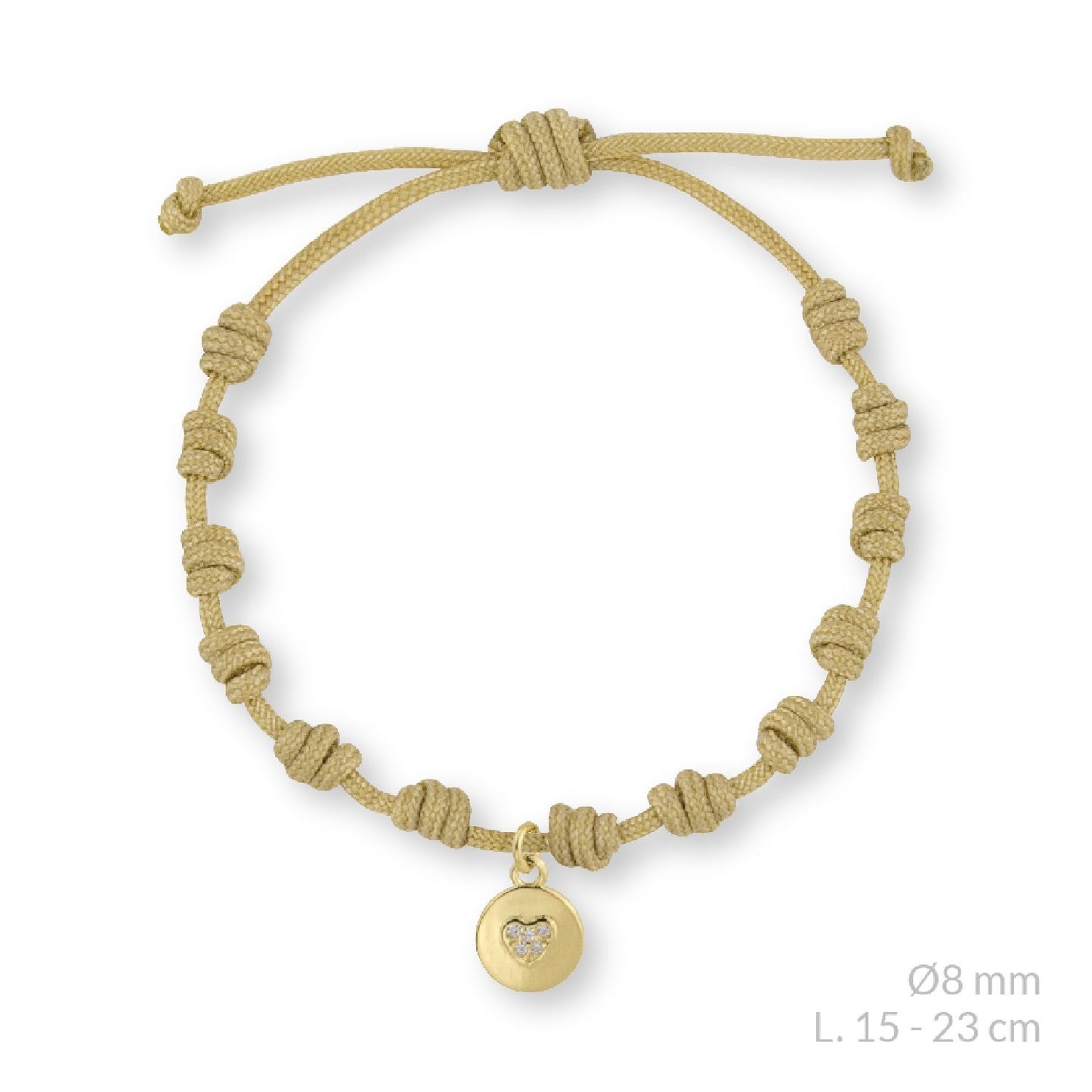Pulsera de Plata de Ley Chapada en Oro