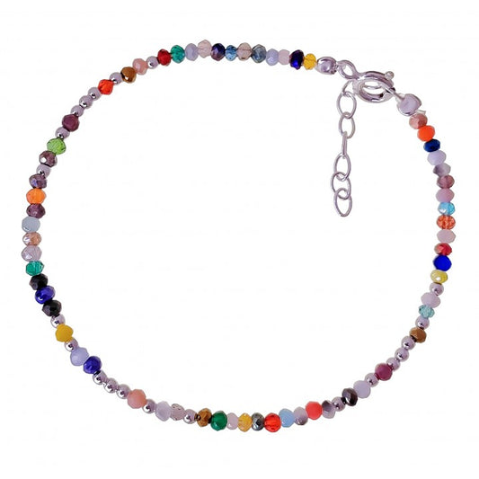 Pulsera Piedra Color Bolas