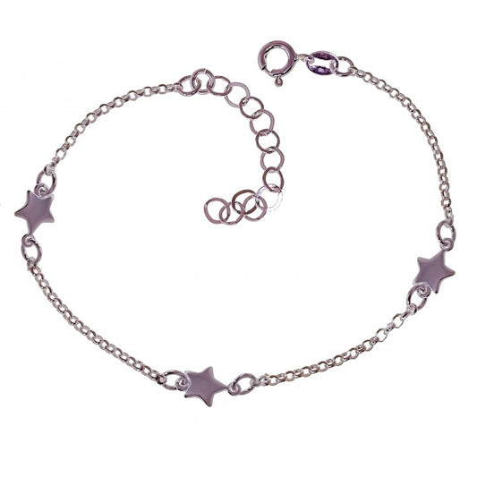 Pulsera Rolo Estrellas