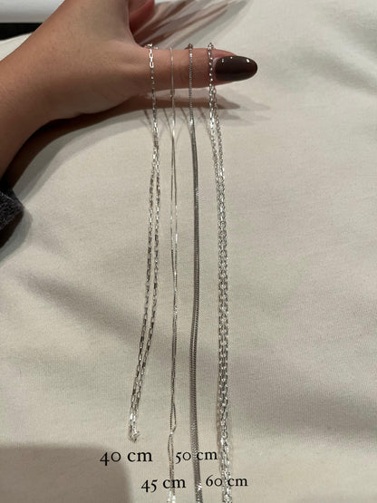 Chain De Roque "Duki" en Plata de Ley