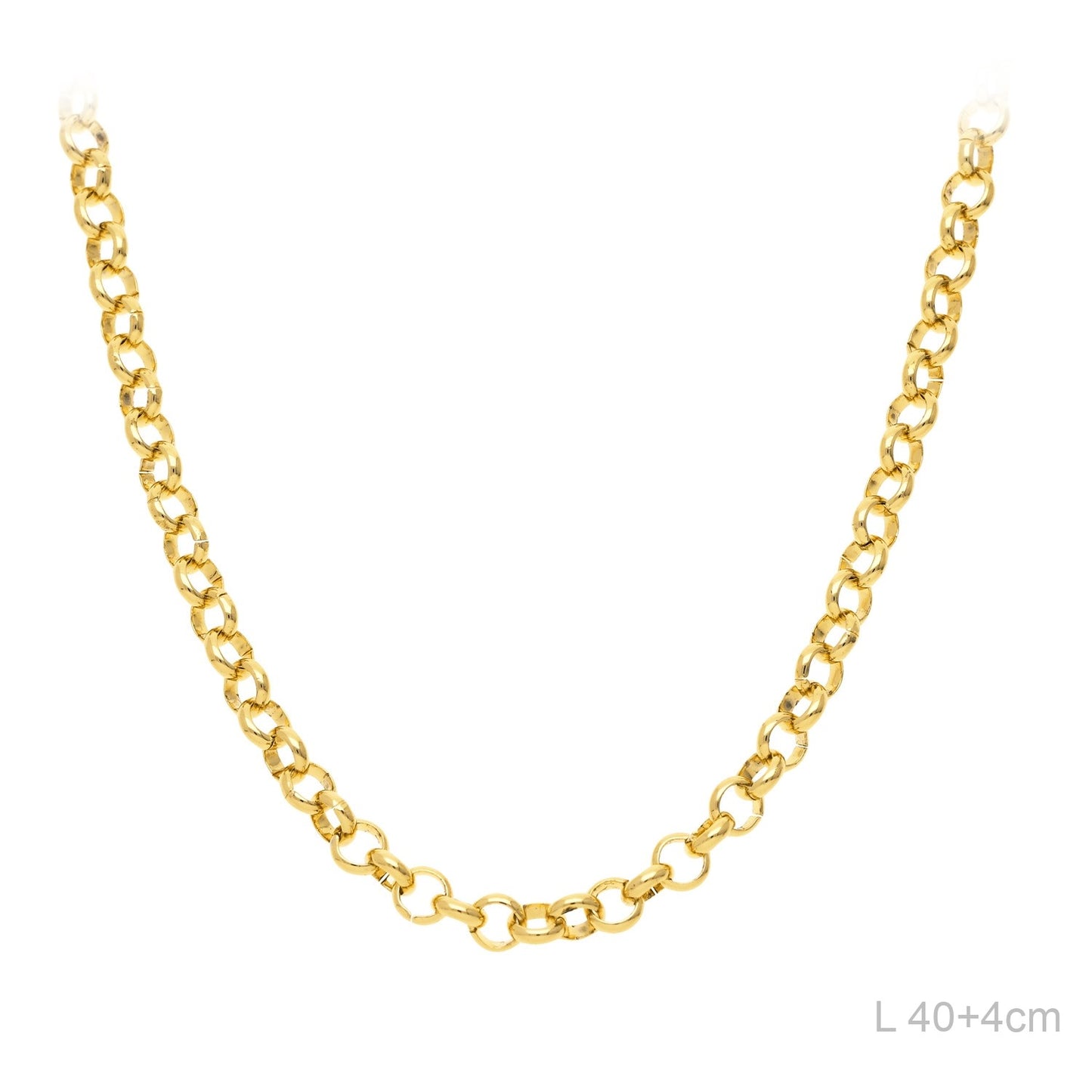 Collar Latón Chapado en Oro