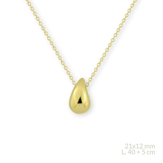 Gargantilla de Acero inoxidable | 21x12 mm