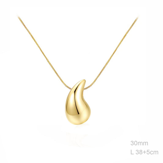 Collar Latón Chapado en Oro