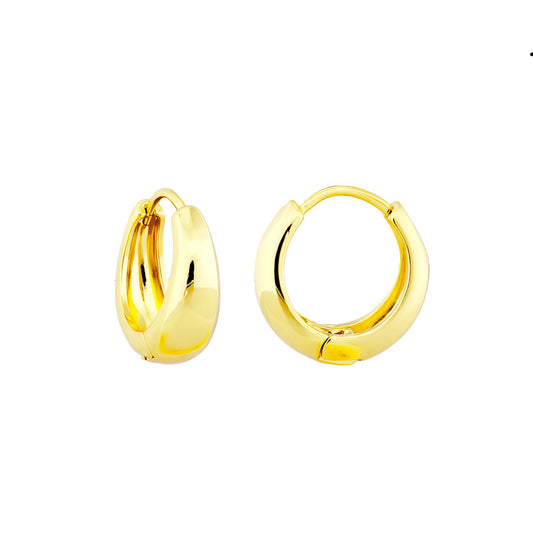 Pendientes Latón Chapado en Oro
