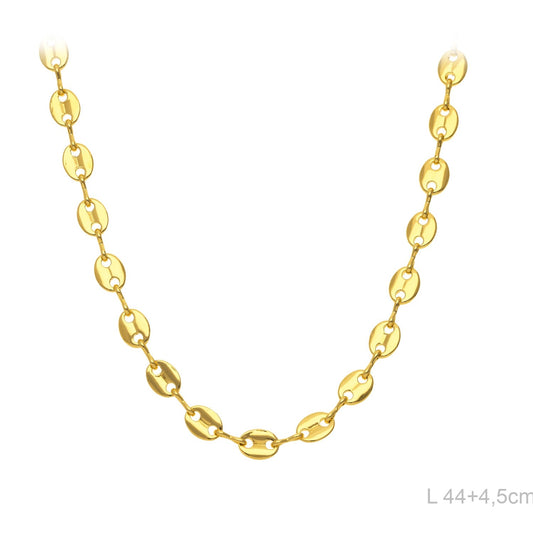 Collar Latón Chapado en Oro
