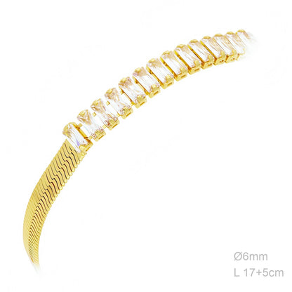 Pulsera Latón Chapada en Oro