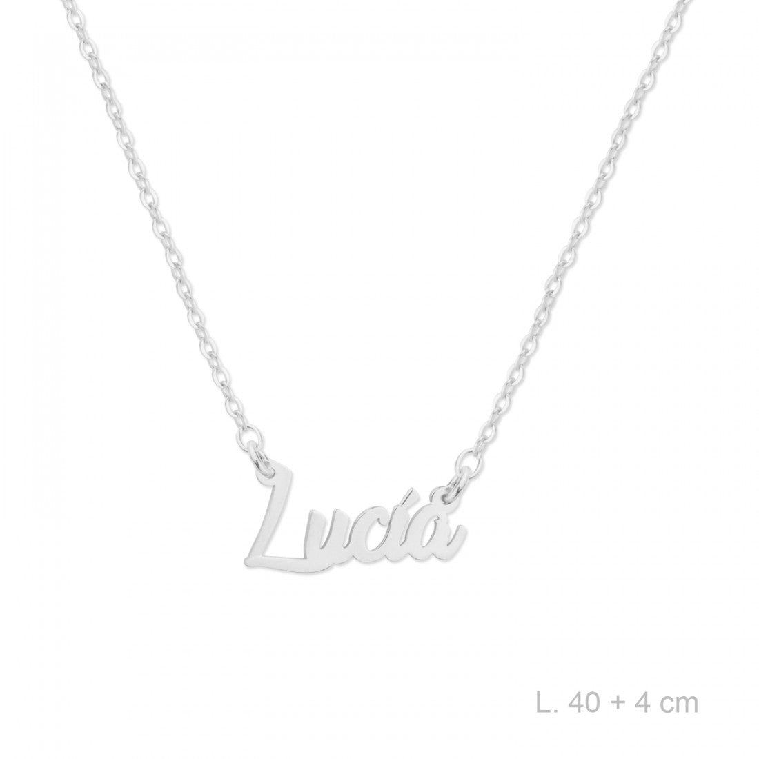 Gargantilla Personalizada Plata de Ley/Chapada