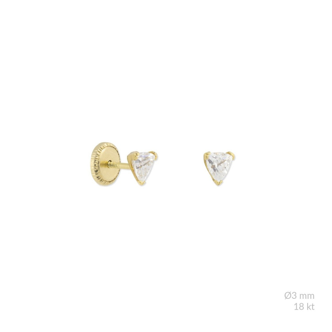 Pendientes Garras Triangulo.