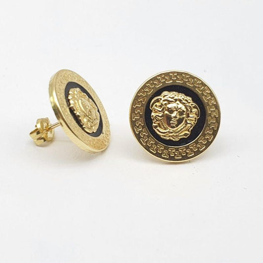 Pendientes VERSACE en Oro de 18 Ktes.