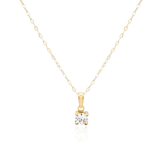 Gargantilla garra de 5 mm en Oro de 18 Ktes.