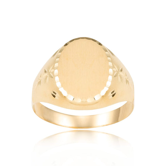 Sello Caballero en Oro 18 Ktes.
