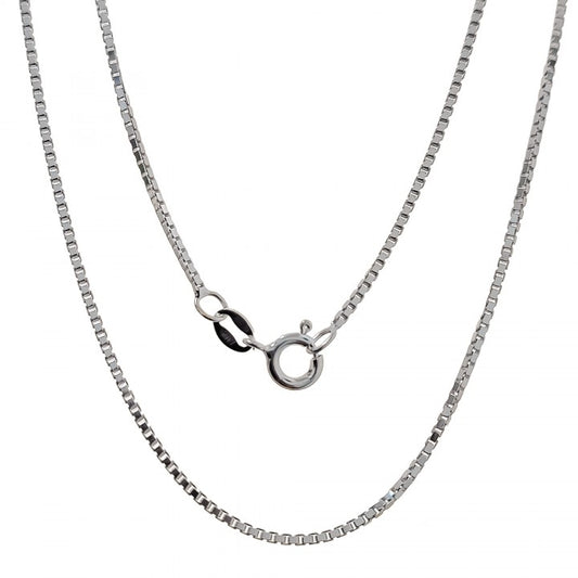 Cadena Veneciana 40 cm. en Plata de Ley