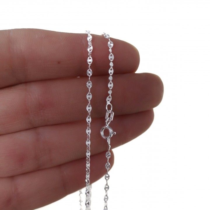 Cadena Lumina 45 cm en Plata de Ley