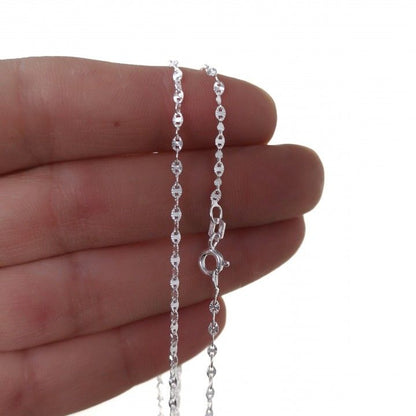 Cadena Lumina 45 cm en Plata de Ley