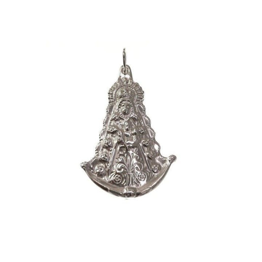 Colgante liso Virgen del Rocío