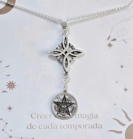Gargantilla Doble Protección en Plata de Ley
