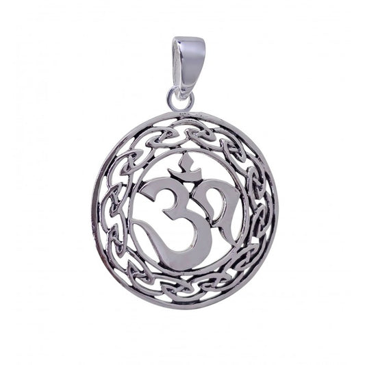 Colgante OM en Plata de Ley