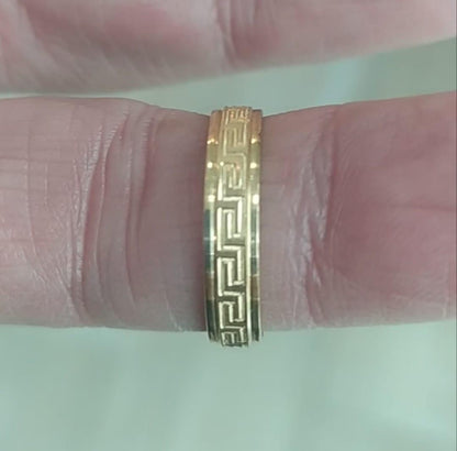Alianza tipo Versace Oro 18 Ktes.