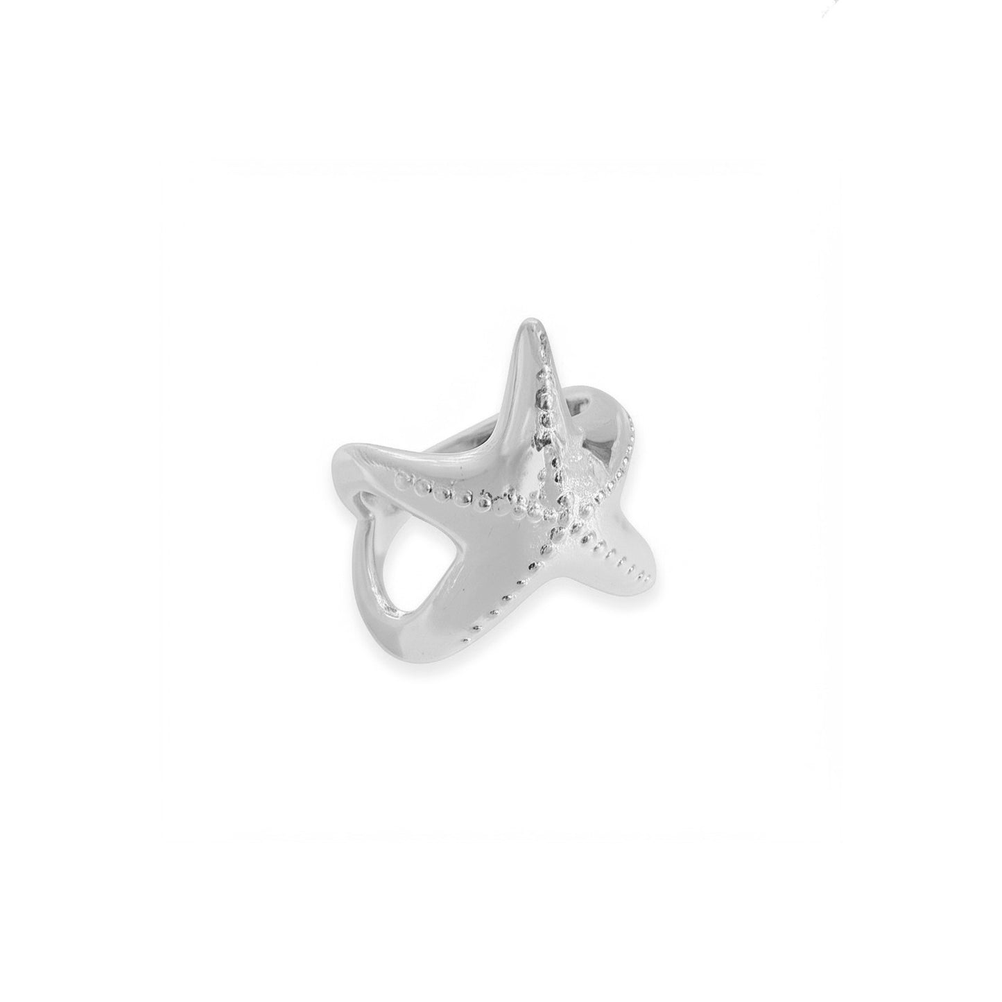 Anillo Estrella de Mar ACERO
