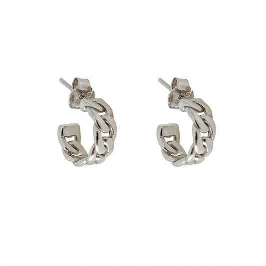 Aro Mini Cadena Plata de Ley