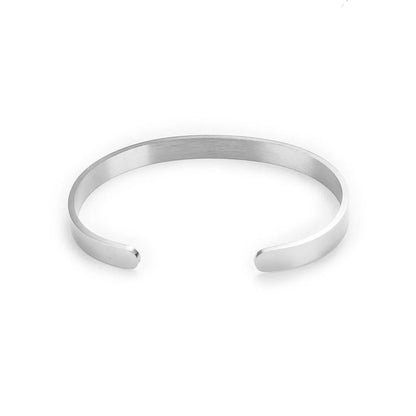Brazalete Liso 4mm ACERO