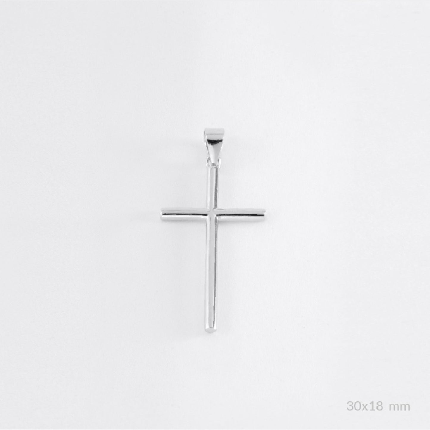 Colgante Crucifijo en Plata de Ley