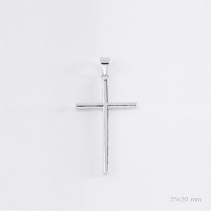 Colgante Crucifijo en Plata de Ley