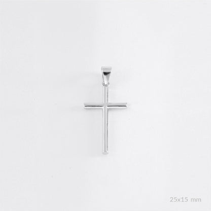 Colgante Crucifijo en Plata de Ley