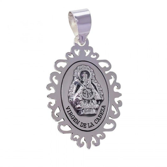 Colgante medalla Virgen de la Cabeza