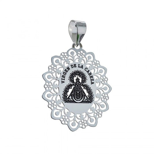 Colgante Medalla Virgen de la Cabeza