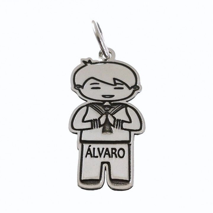 Colgante Niño Comunión Personalizado