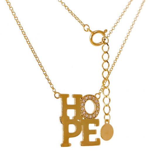Gargantilla chapada HOPE