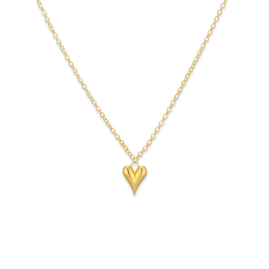 Gargantilla Corazón Chapado ACERO