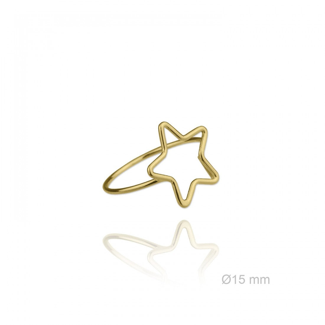 Sortija Estrella Dorada