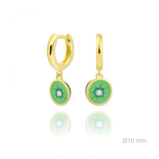 Pendientes Aro Fruits Kiwi