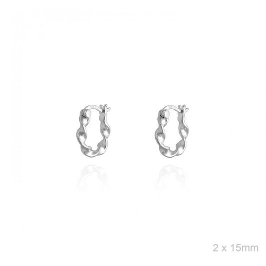 Pendientes Aro Rizado