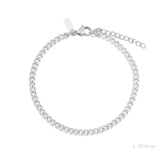 Pulsera de acero inoxidable Caballero