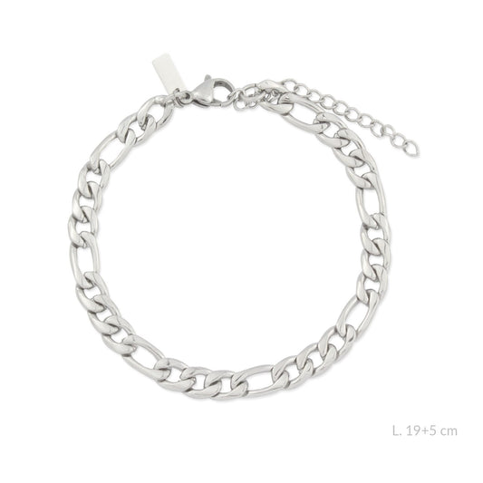 Pulsera de acero inoxidable Caballero
