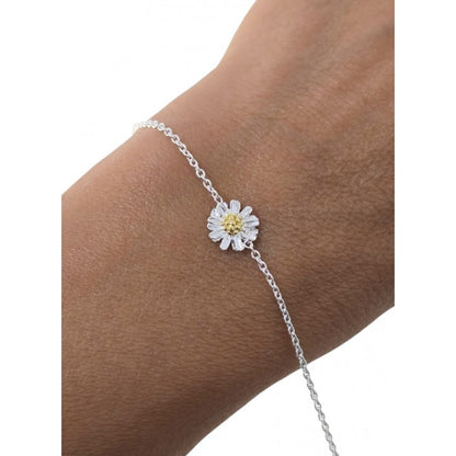 Pulsera Eguzkilore en Plata de Ley